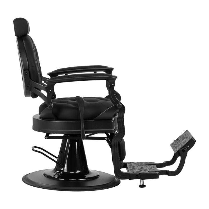 Barberstoel Gabbiano Niccolo Zwart-Zwart - afbeelding 4