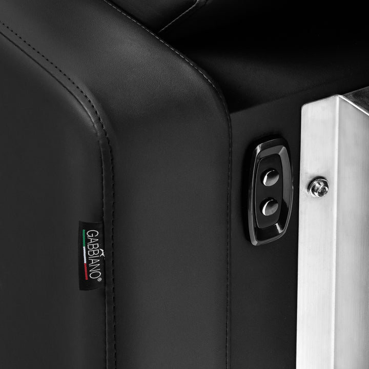 Wasunit Gabbiano Sylvia met Elektrische Beensteun en Massage Zwart 19