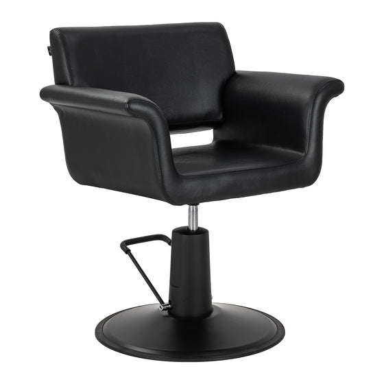 Kappersstoel Gabbiano Lucca Zwart-Zwart