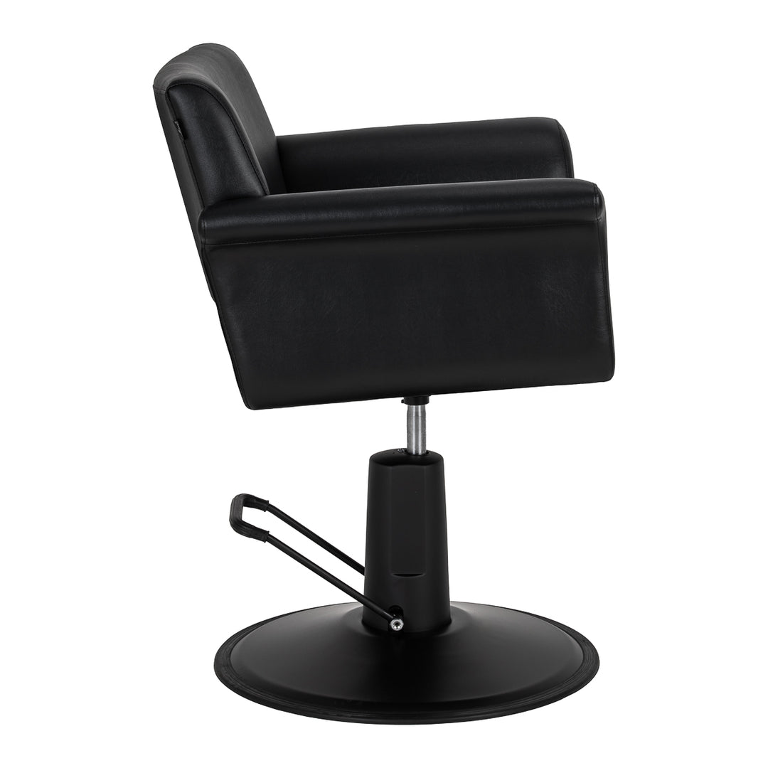 Kappersstoel Gabbiano Lucca Zwart-Zwart - afbeelding 4