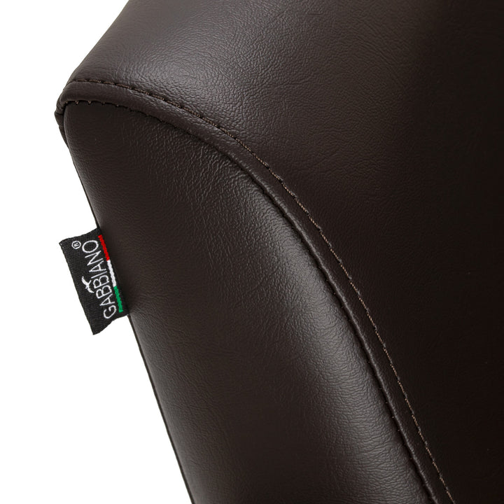 Kappersstoel Gabbiano Lucca Bruin-Zwart - afbeelding 11