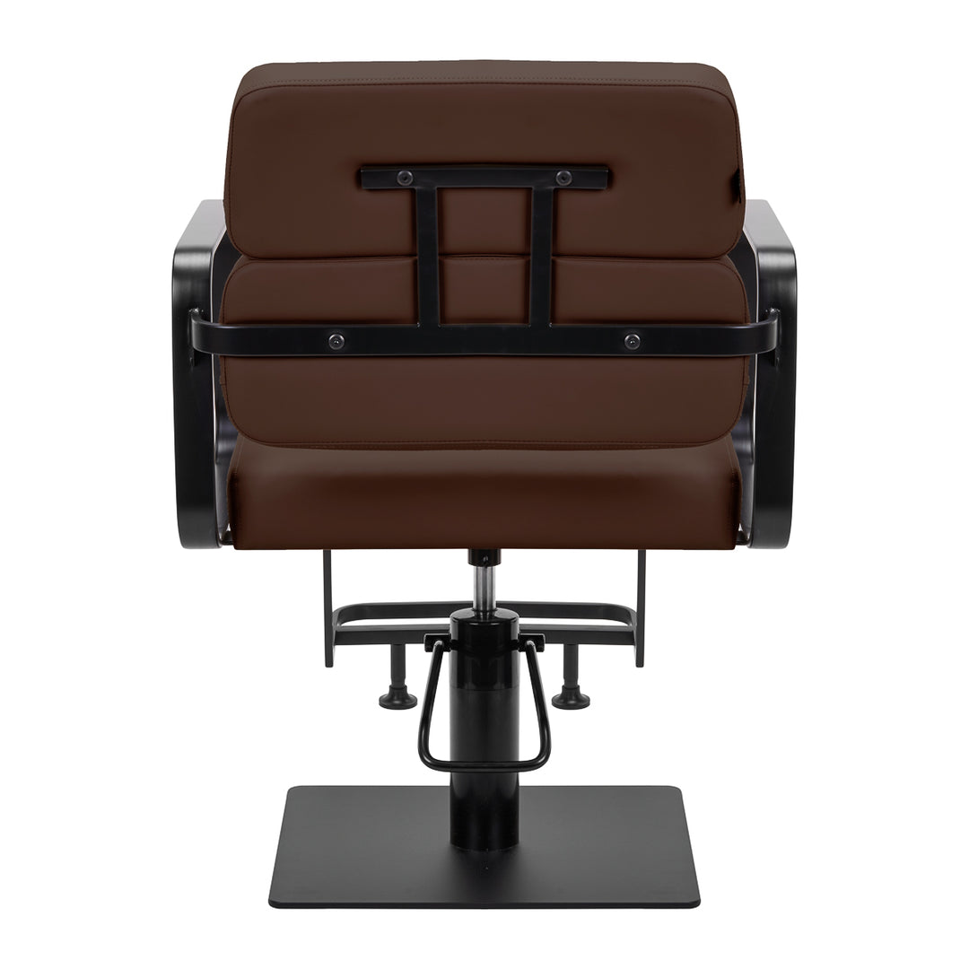 Kappersstoel Gabbiano Porto zwart-chocolade 4