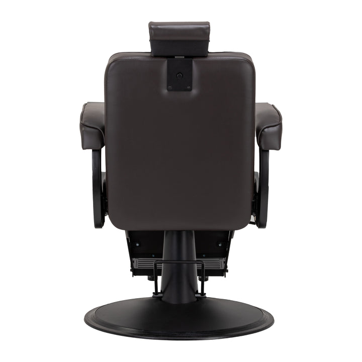 Barberstoel Hair System BM88066B Bruin-Zwart - afbeelding 3