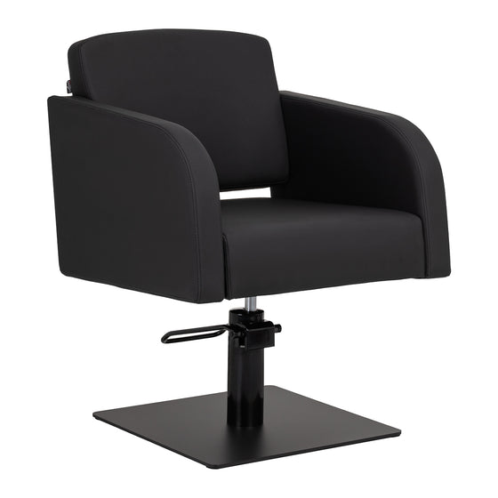 Kappersstoel Gabbiano Elda Zwart-Zwart