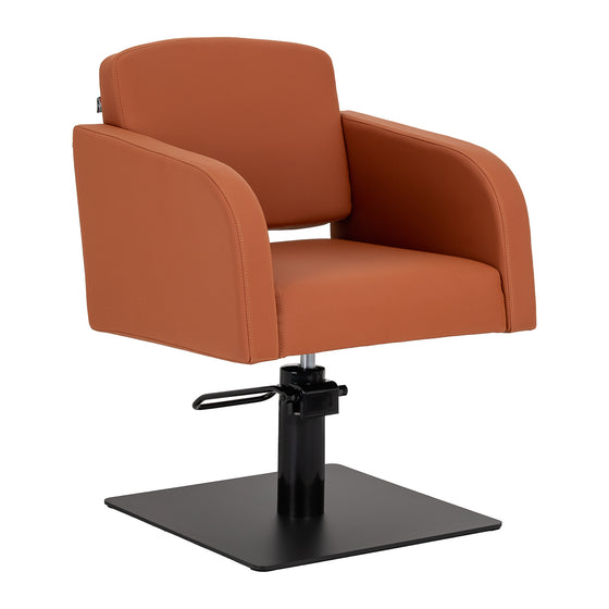 Kappersstoel Gabbiano Elda Bruin-Zwart