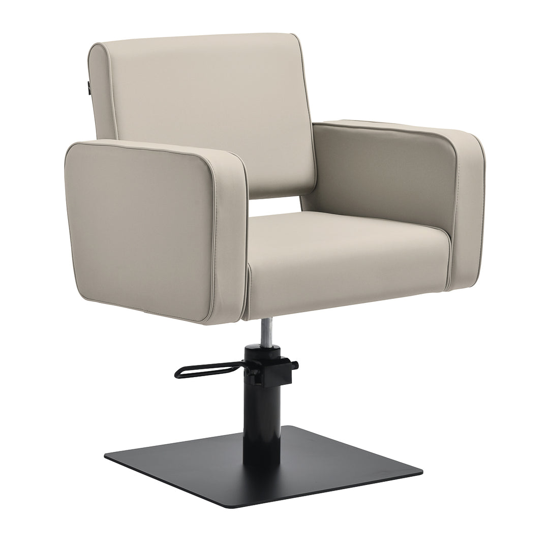Kappersstoel Gabbiano Bilbao Beige-Zwart