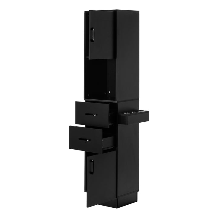 Kaptafel Kapperssalon Gabbiano Totem Zwart - afbeelding 2