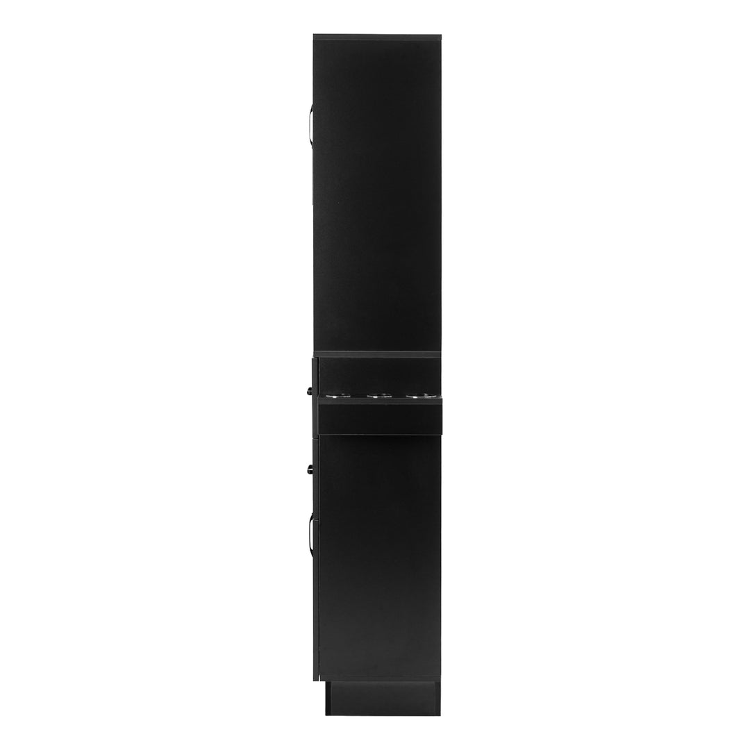 Kaptafel Kapperssalon Gabbiano Totem Zwart - afbeelding 4