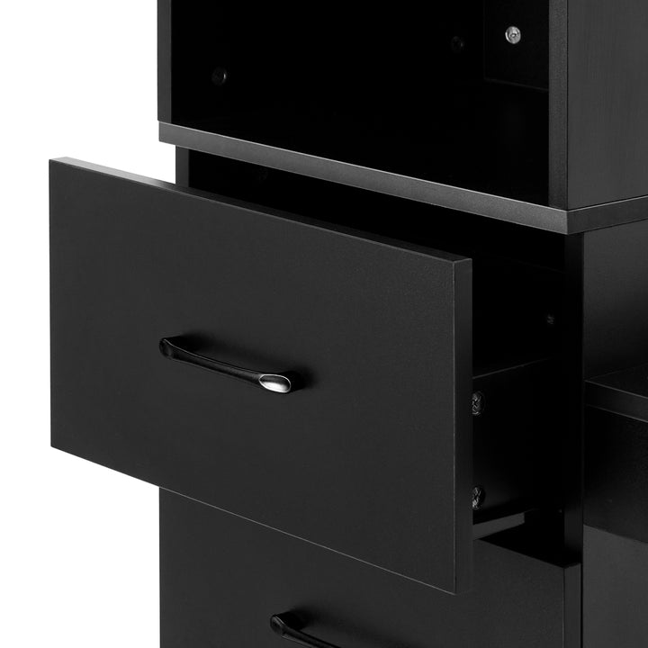 Kaptafel Kapperssalon Gabbiano Totem Zwart - afbeelding 8