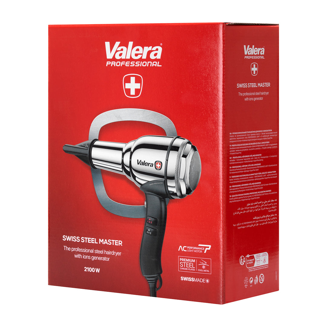Haardroger Valera Steel Master Chrome Ionisch 2100W - afbeelding 4