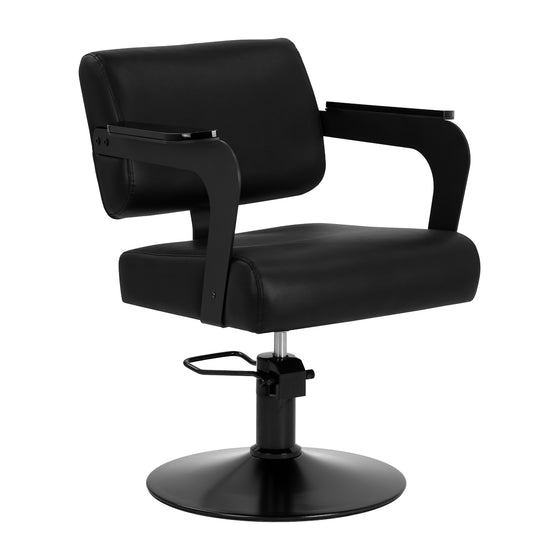 Kappersstoel Hair System Jet Noir Zwart