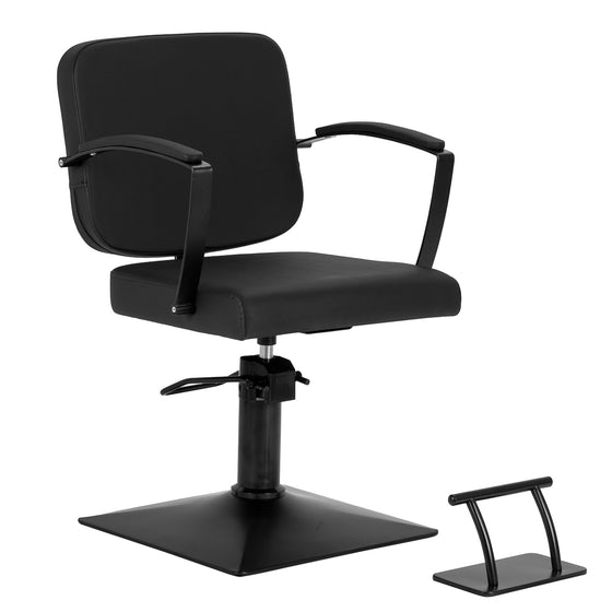 Kappersstoel Hair System Edge Noir Zwart