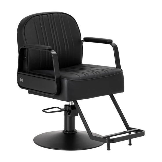 Kappersstoel Omega Luna Zwart