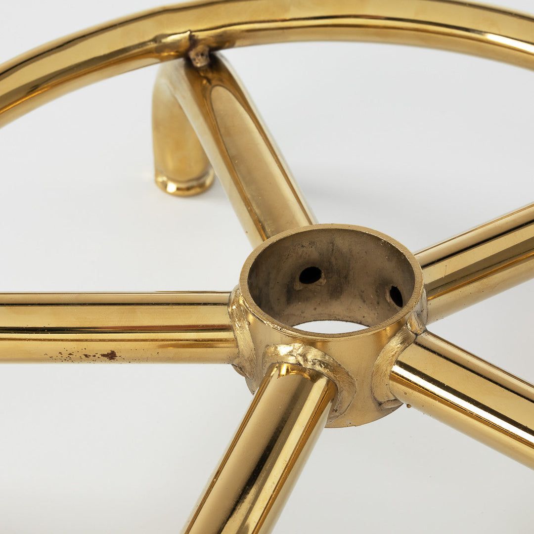 Zadelkruk met Rugleuning 6001 Goud-Zwart