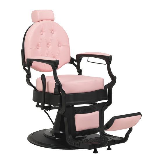 Barberstoel Gabbiano President Roze-Zwart