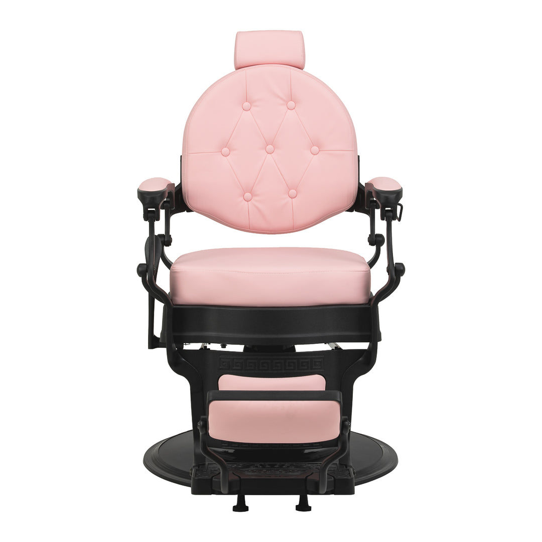 Barberstoel Gabbiano President Roze-Zwart - afbeelding 2