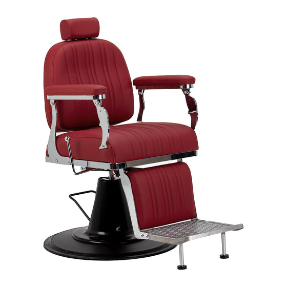 Barberstoel Gabbiano Elias Rood