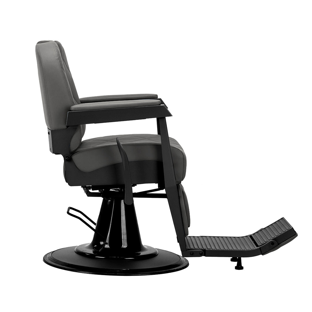 Barberstoel Gabbiano Bruno Grijs-Zwart