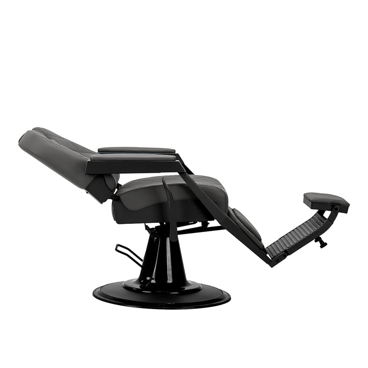 Barberstoel Gabbiano Bruno Grijs-Zwart