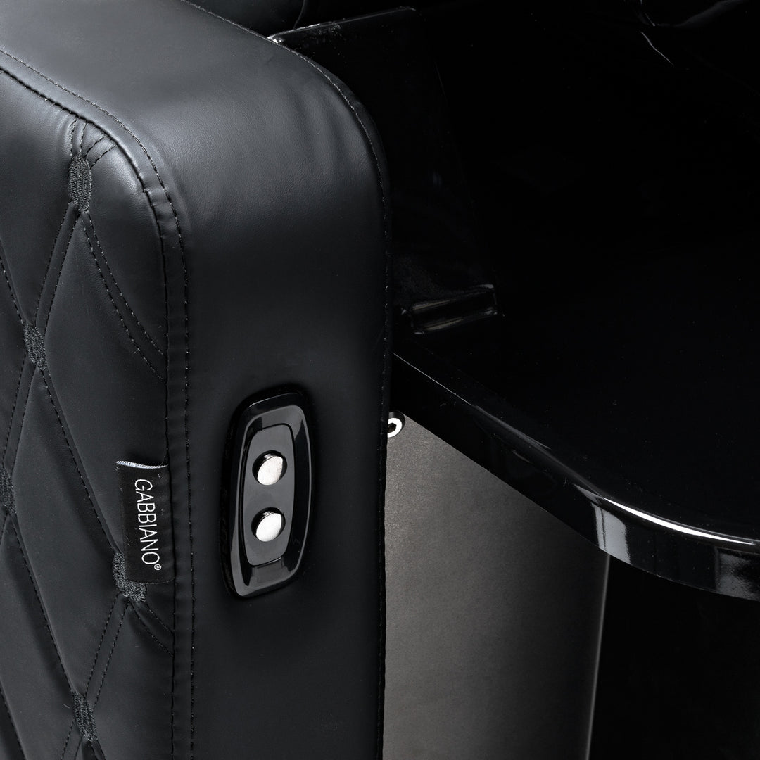 Wasunit Gabbiano Ines met Elektrische Beensteun en Massage Zwart - afbeelding 12