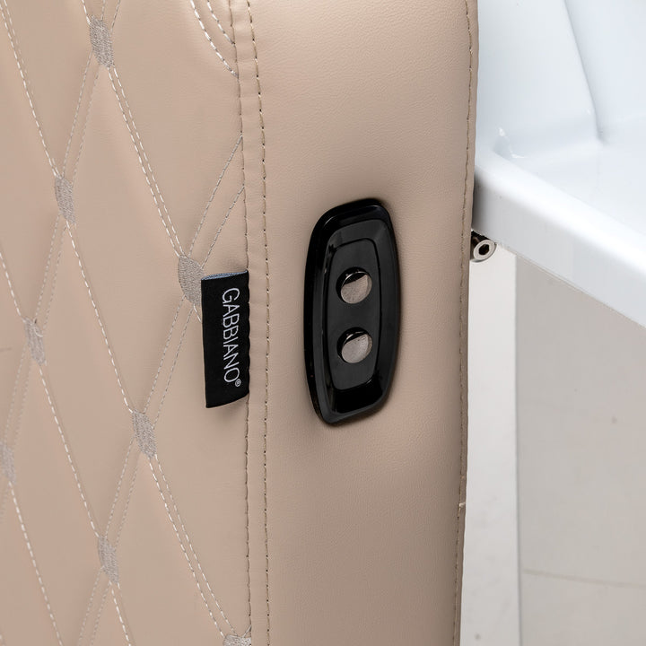 Wasunit Gabbiano Ines met Elektrische Beensteun en Massage Beige - afbeelding 14