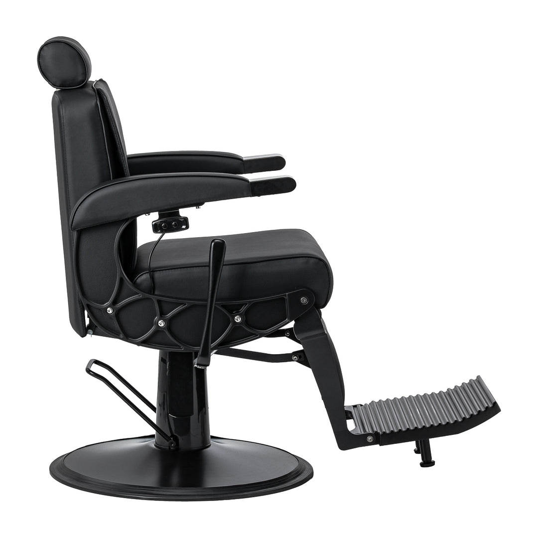Barberstoel Gabbiano Continental met Massage Zwart - afbeelding 4