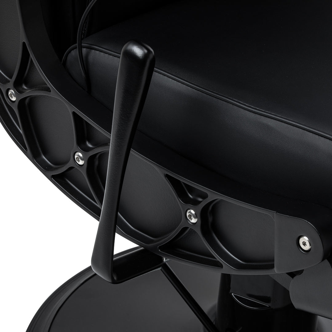 Barberstoel Gabbiano Continental met Massage Zwart - afbeelding 7