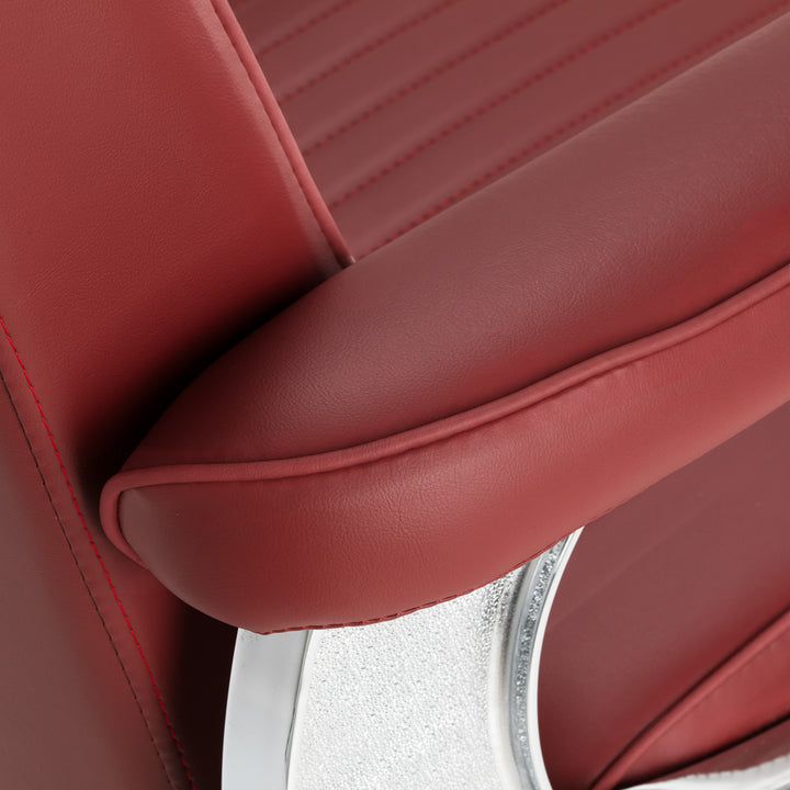 Barberstoel Gabbiano Visionerio+ Rood - afbeelding 15