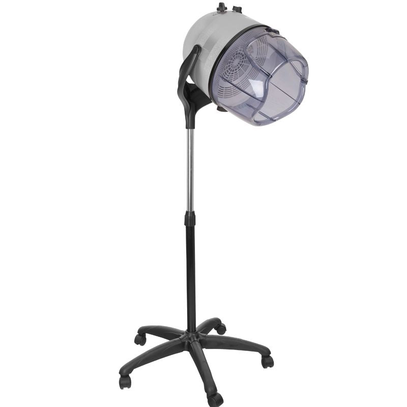 Gabbiano Droogkap met Statief LIV-202S Triple Speed Ionic Zilver 1