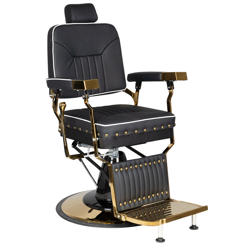 Barberstoel Gabbiano Filippo Goud Zwart 1