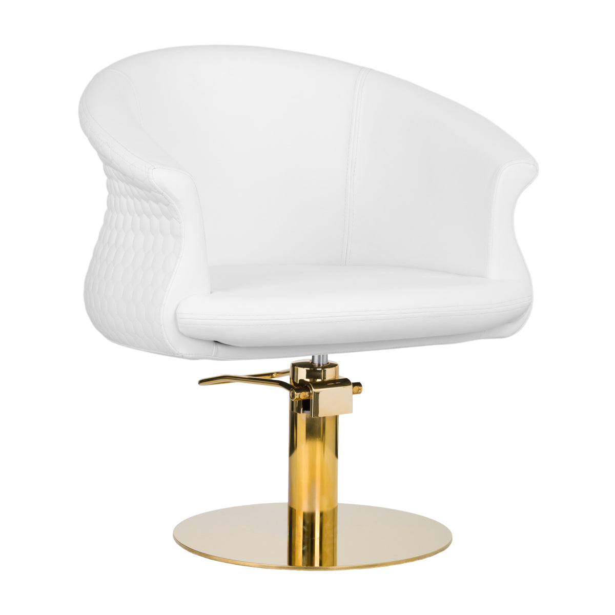Kappersstoel Gabbiano Versailles Goud Wit 1