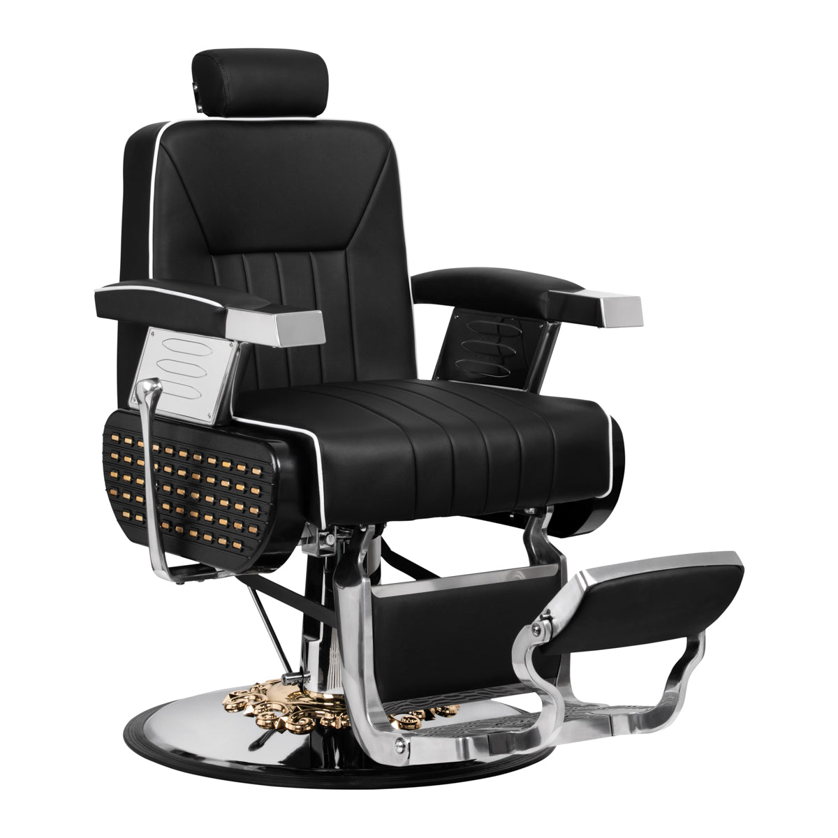 Barberstoel Gabbiano Livio Zwart