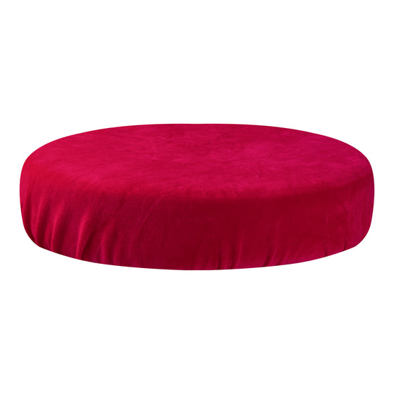 Stoelhoes Tabouret Fluweel Fuchsia