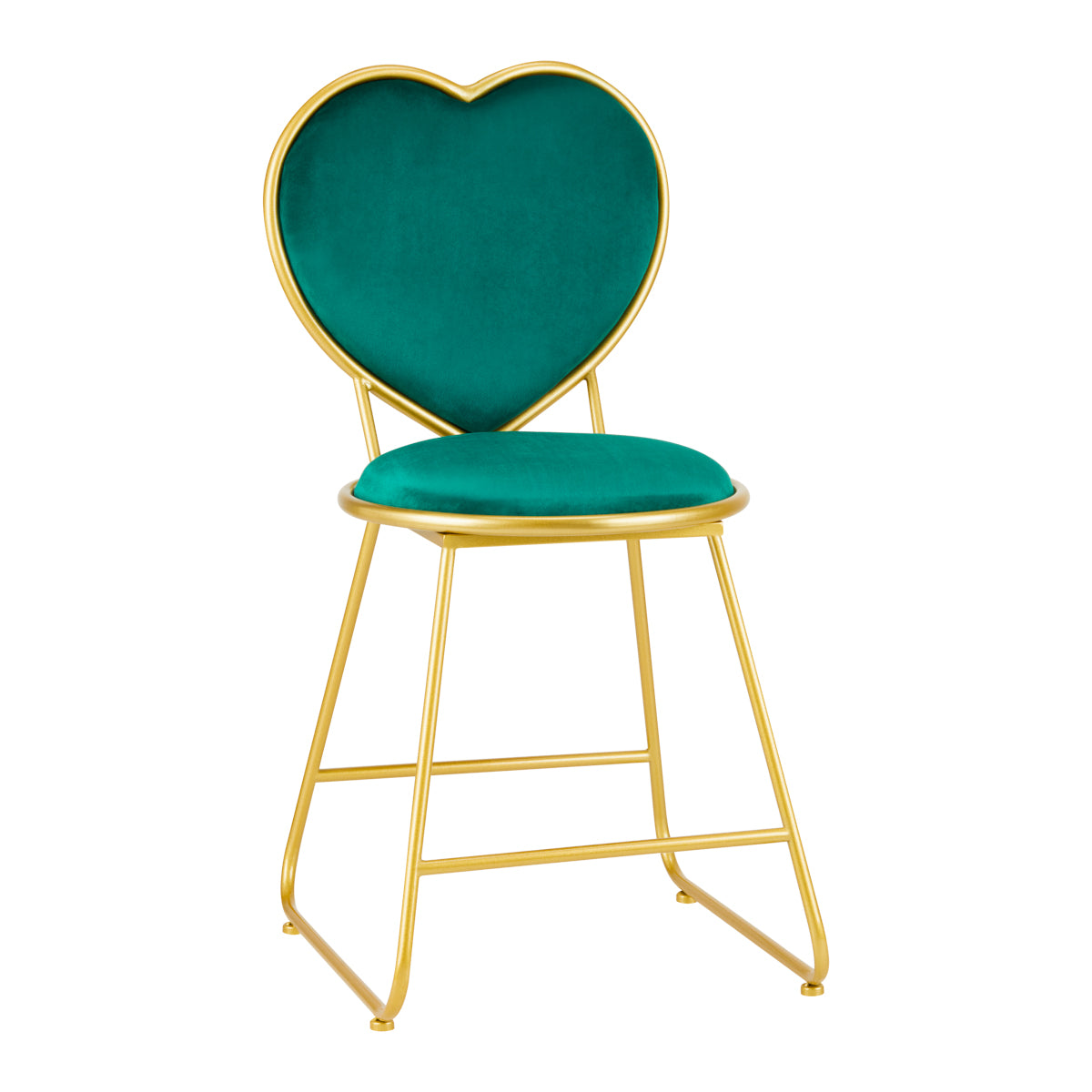Stoel Fluweel MT-309 Goud Groen 1