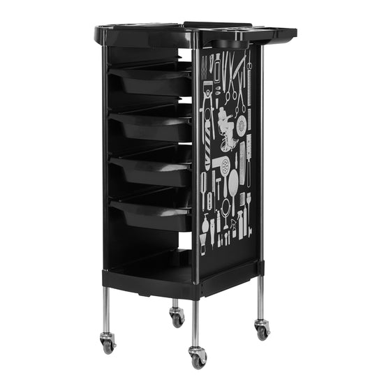 Werkwagen Kapper Gabbiano X11-9 Graph Zwart