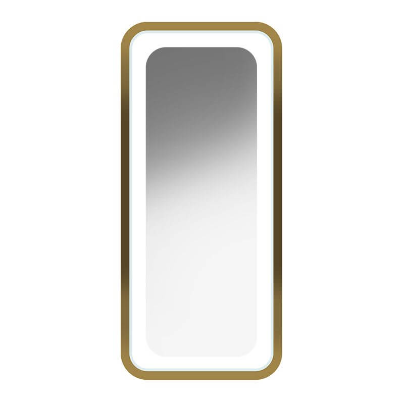 Kappersspiegel Gabbiano Met Verlichting B094 Goud 1