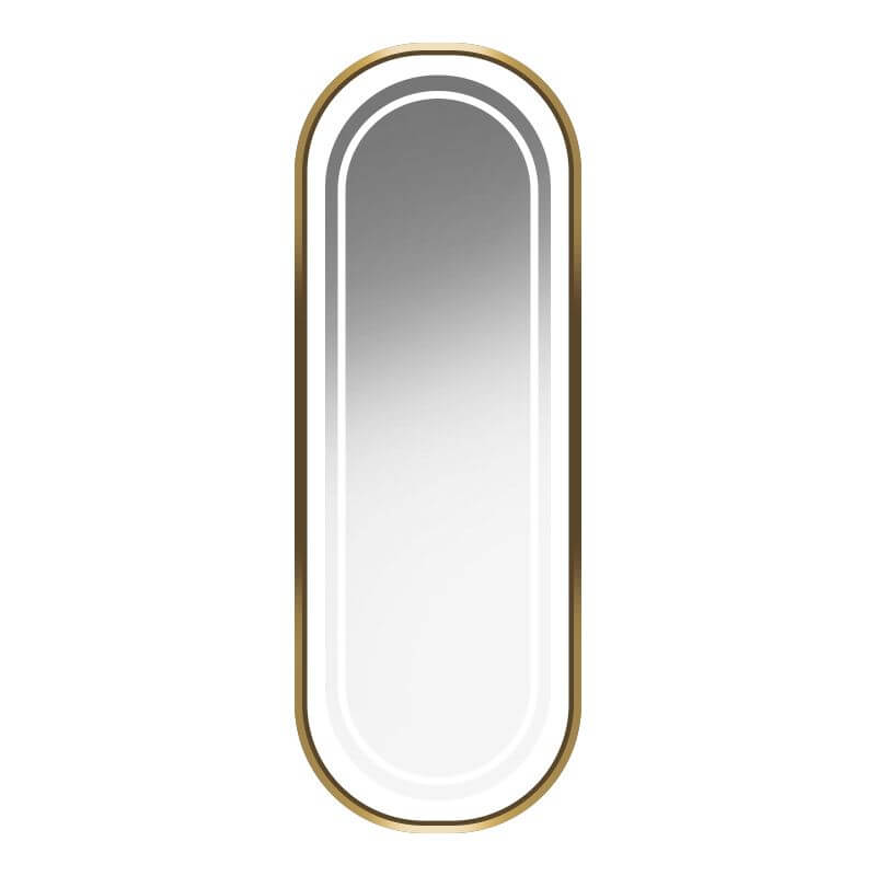 Kappersspiegel Gabbiano Met Verlichting B098 Goud 1