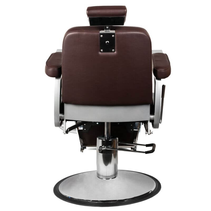 Kappersstoel Barber Gabbiano Continental Bruin 4